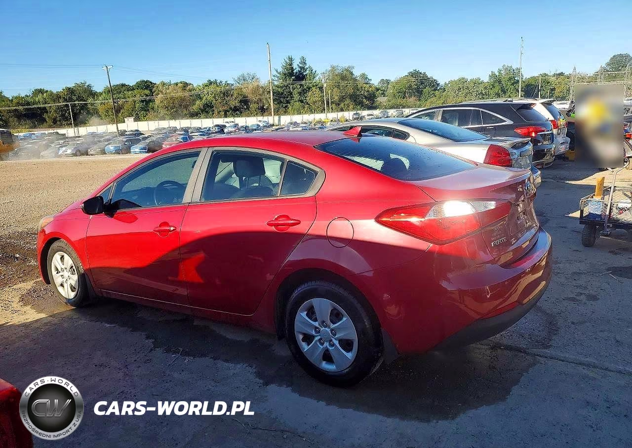 2015 Kia Forte Lx VIN:KNAFX4A60F5401993 - 2