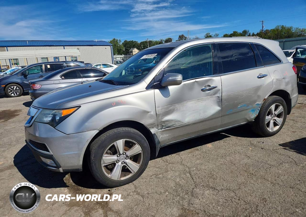 2013 Acura Mdx Technology VIN:2HNYD2H3XDH512247 - 1