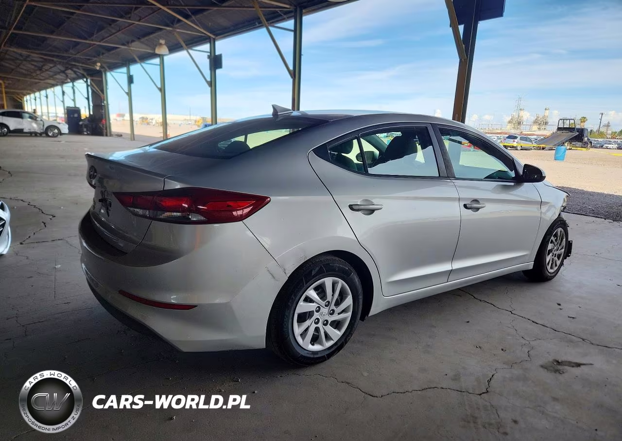 2017 Hyundai Elantra Se VIN:5NPD74LF7HH072476 - 3