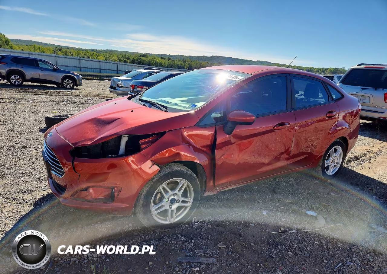 2019 Ford Fiesta Se VIN:3FADP4BJ9KM114255 - 1