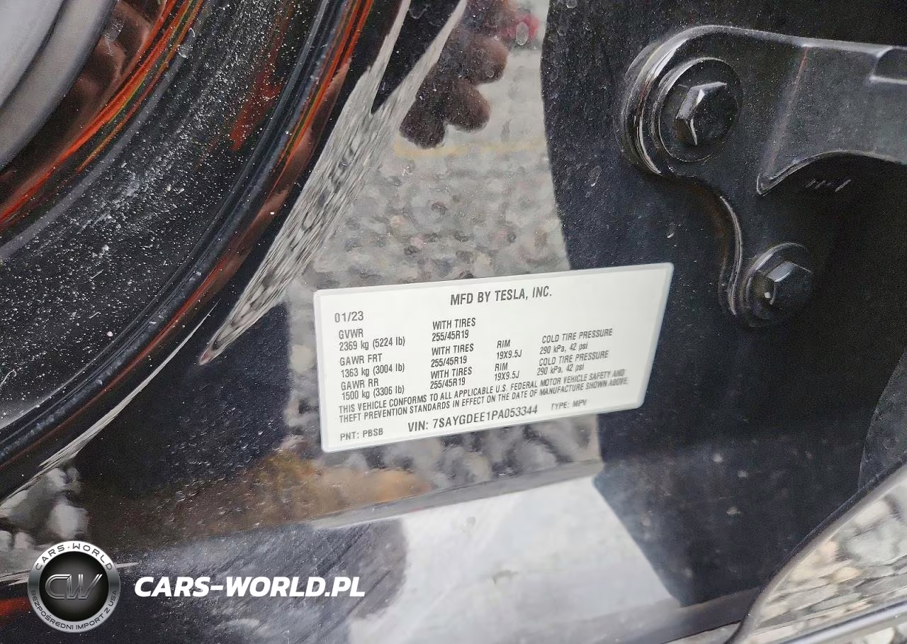 2023 Tesla Model Y VIN:7SAYGDEE1PA053344 - 12