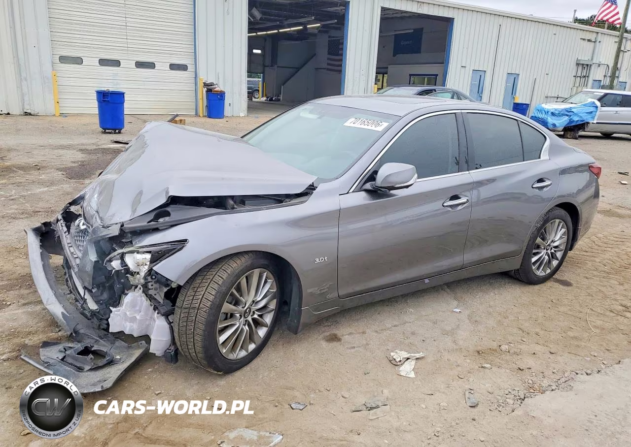 2019 Infiniti Q50 3.0T Luxe VIN:JN1EV7AR9KM551815 - 1