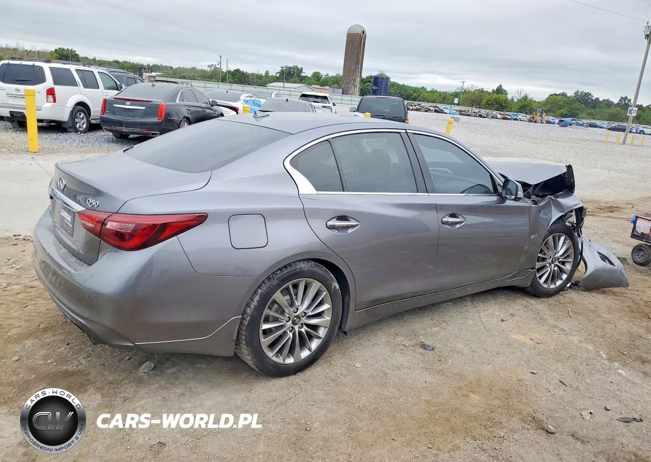 2019 Infiniti Q50 3.0T Luxe VIN:JN1EV7AR9KM551815 - 3