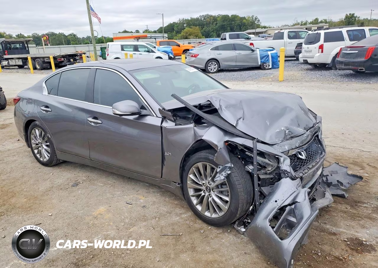 2019 Infiniti Q50 3.0T Luxe VIN:JN1EV7AR9KM551815 - 4