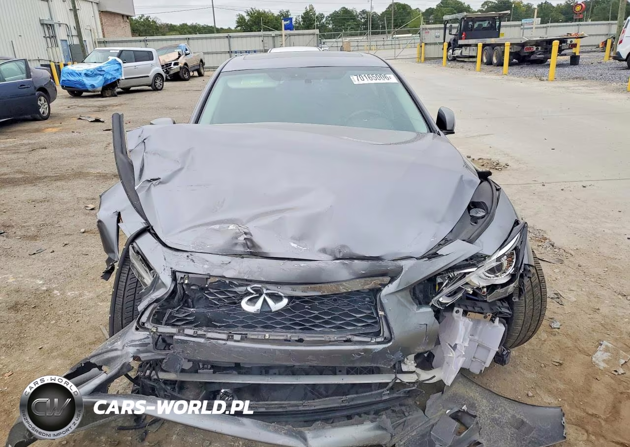 2019 Infiniti Q50 3.0T Luxe VIN:JN1EV7AR9KM551815 - 5