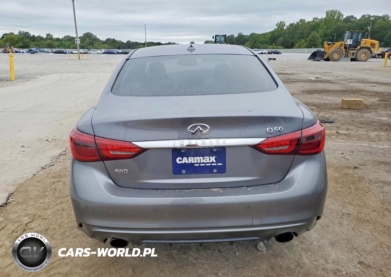 2019 Infiniti Q50 3.0T Luxe VIN:JN1EV7AR9KM551815 - 6