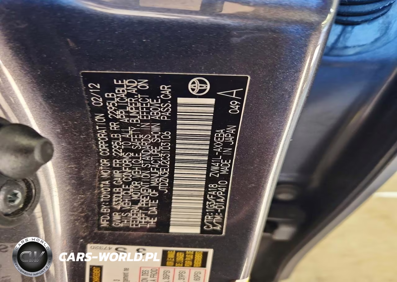 2012 Toyota Prius V Three VIN:JTDZN3EU2C3103106 - 14