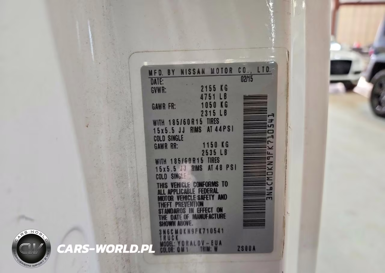 2015 Nissan Nv200 S VIN:3N6CM0KN9FK710541 - 13