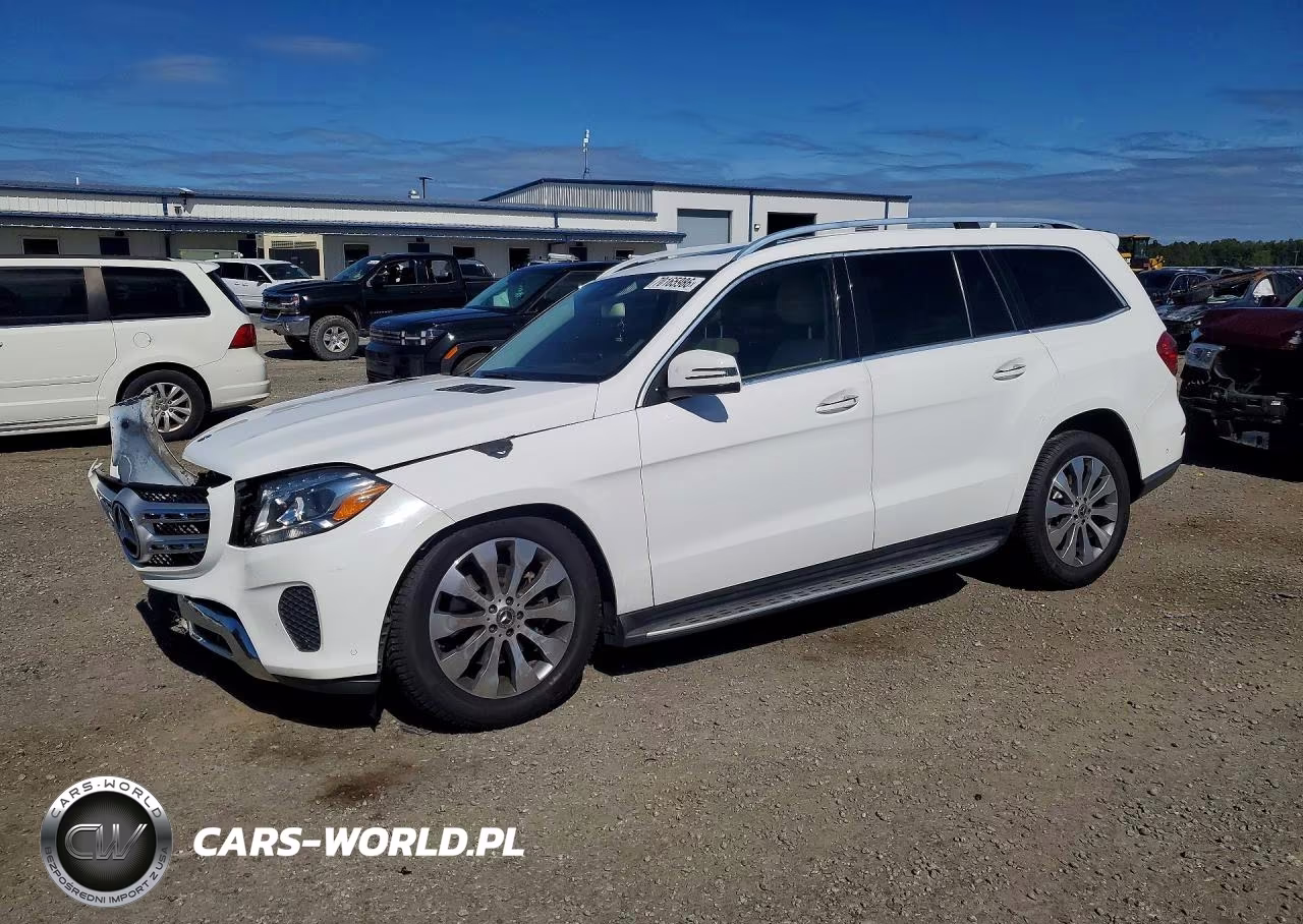 2017 Mercedes-Benz Gls 450 4Matic VIN:4JGDF6EE4HA946305 - 1