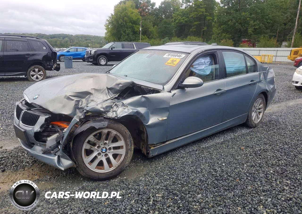 2007 BMW 328 I VIN:WBAVA33547KX75067 - 1