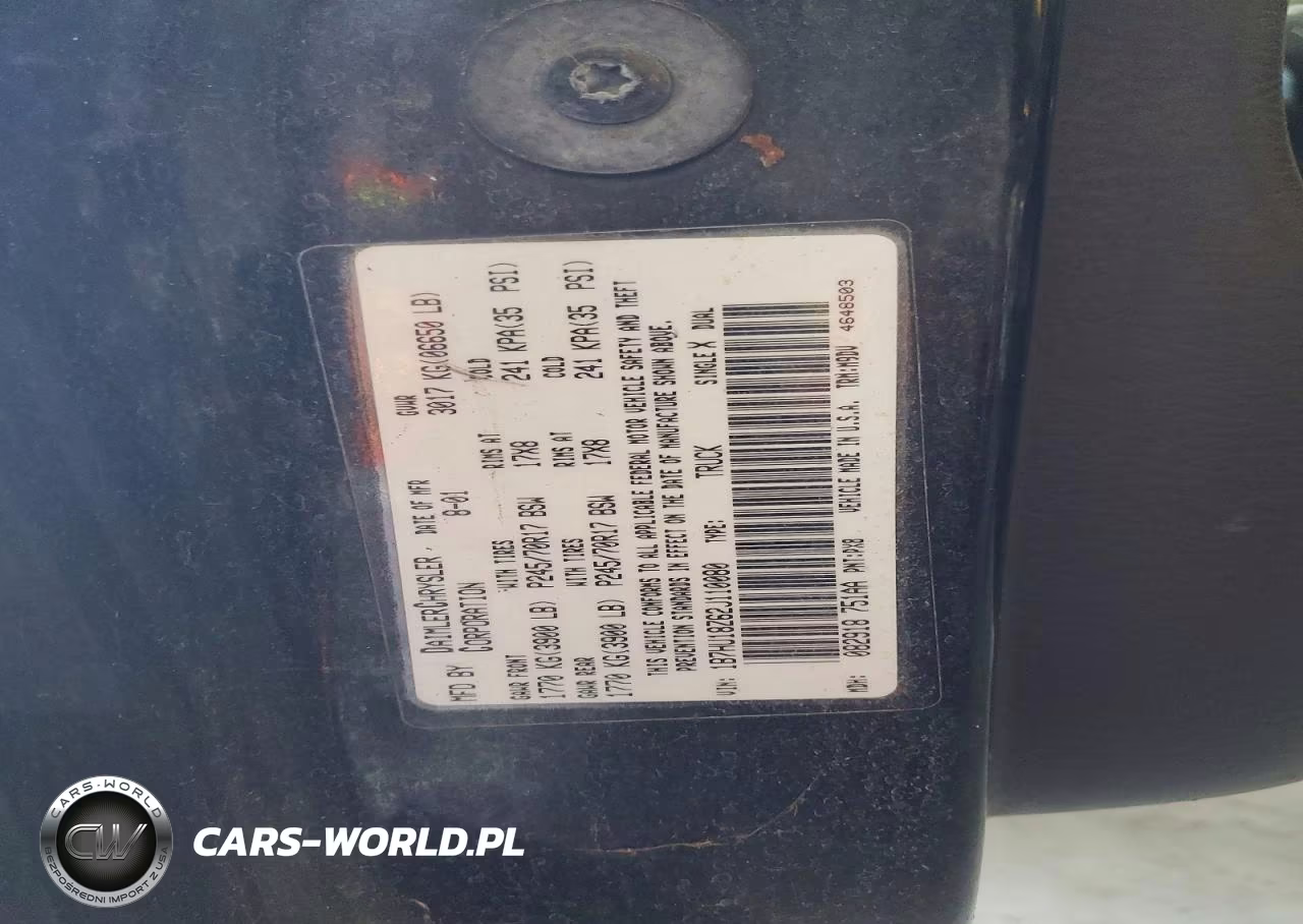 2002 Dodge Ram 1500 VIN:1B7HU18Z62J110080 - 12