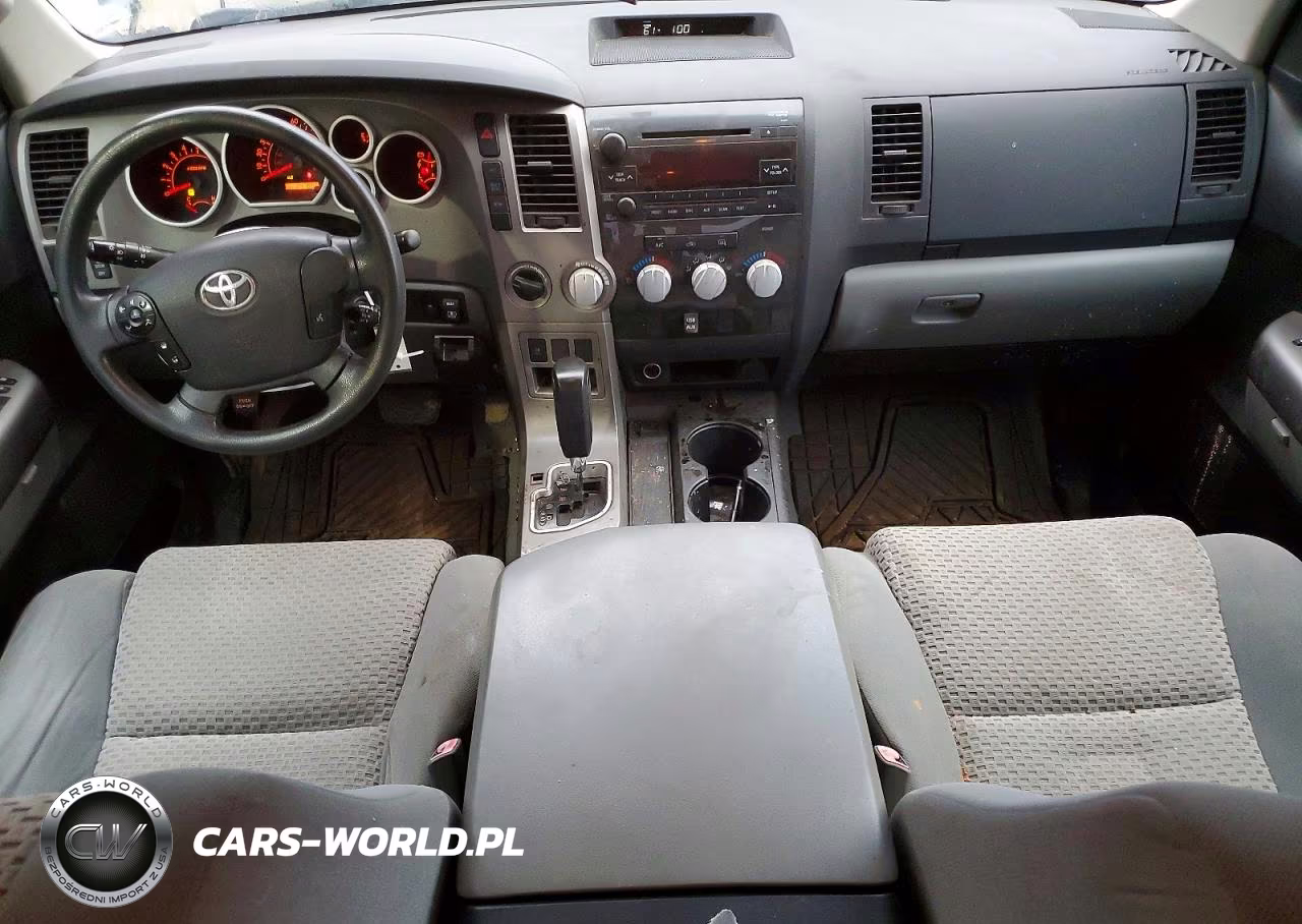 2010 Toyota Tundra Double Cab Sr5 VIN:5TFUW5F11AX111663 - 8