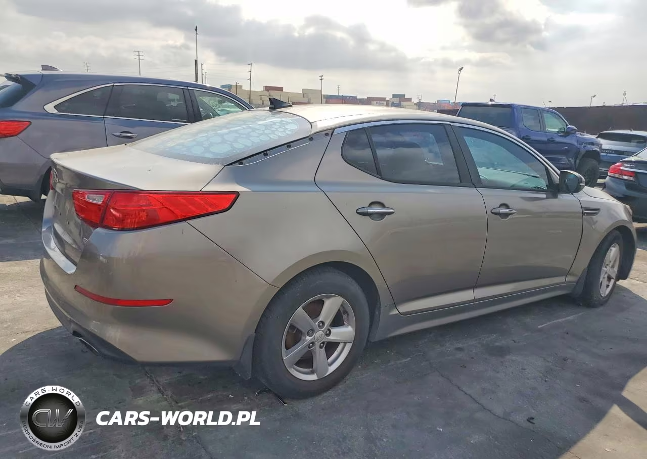 2015 Kia Optima Lx VIN:5XXGM4A76FG373881 - 3
