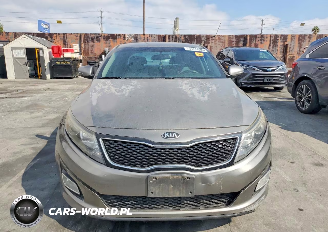 2015 Kia Optima Lx VIN:5XXGM4A76FG373881 - 5