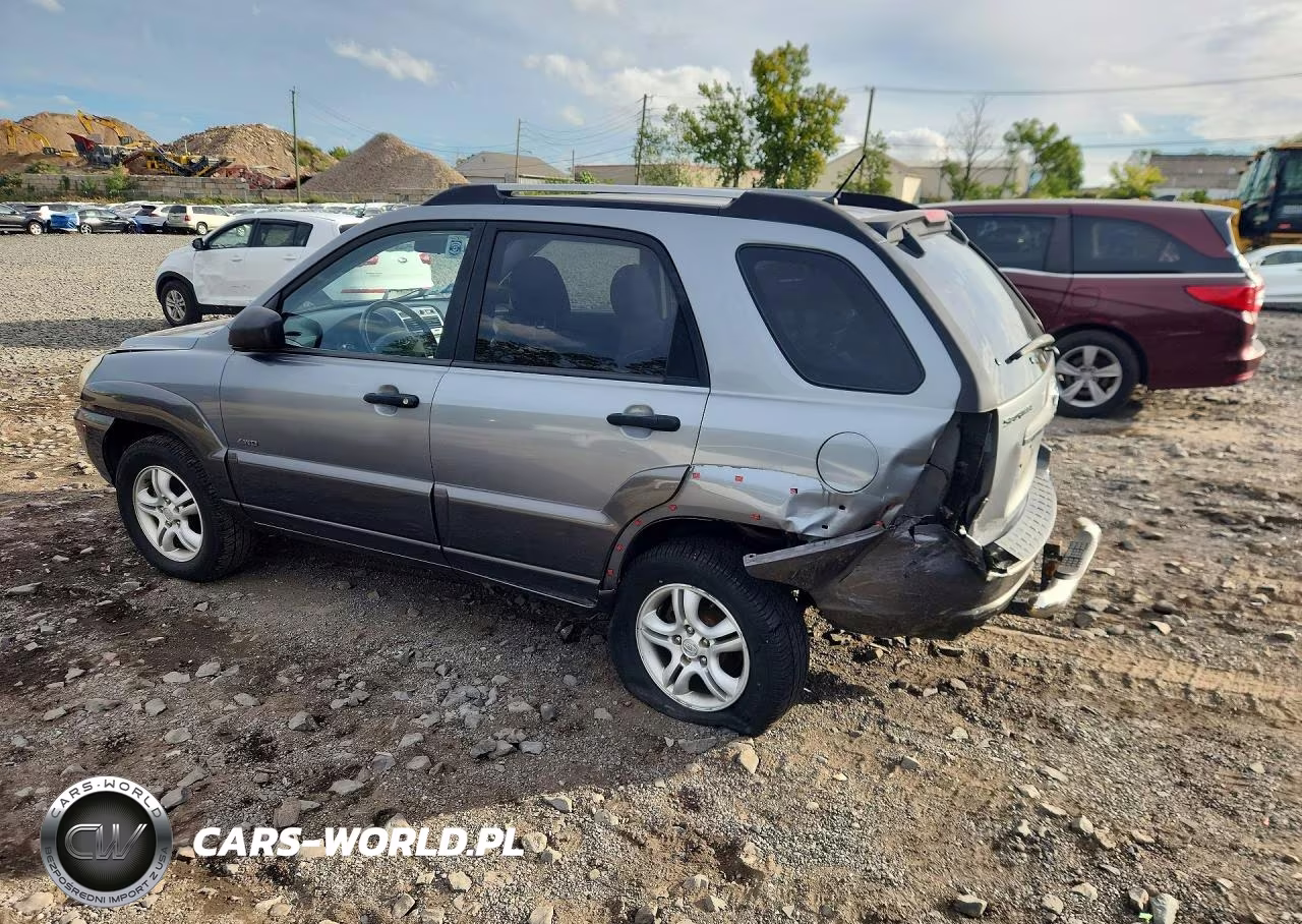 2007 Kia Sportage Lx VIN:KNDJE723677435208 - 2