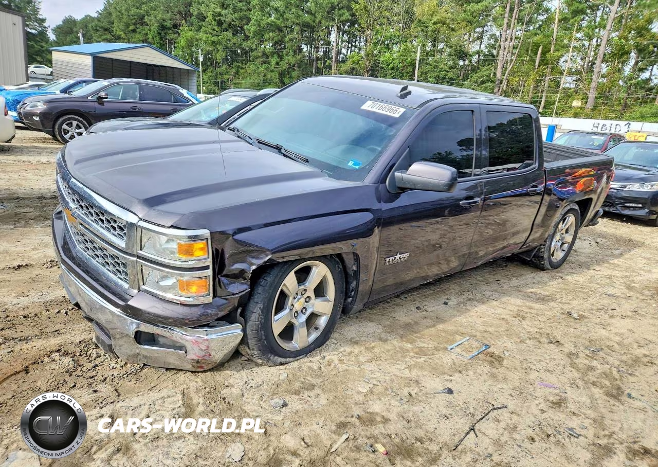 2014 Chevrolet Silverado C1500 Lt VIN:3GCPCREC7EG270648 - 1