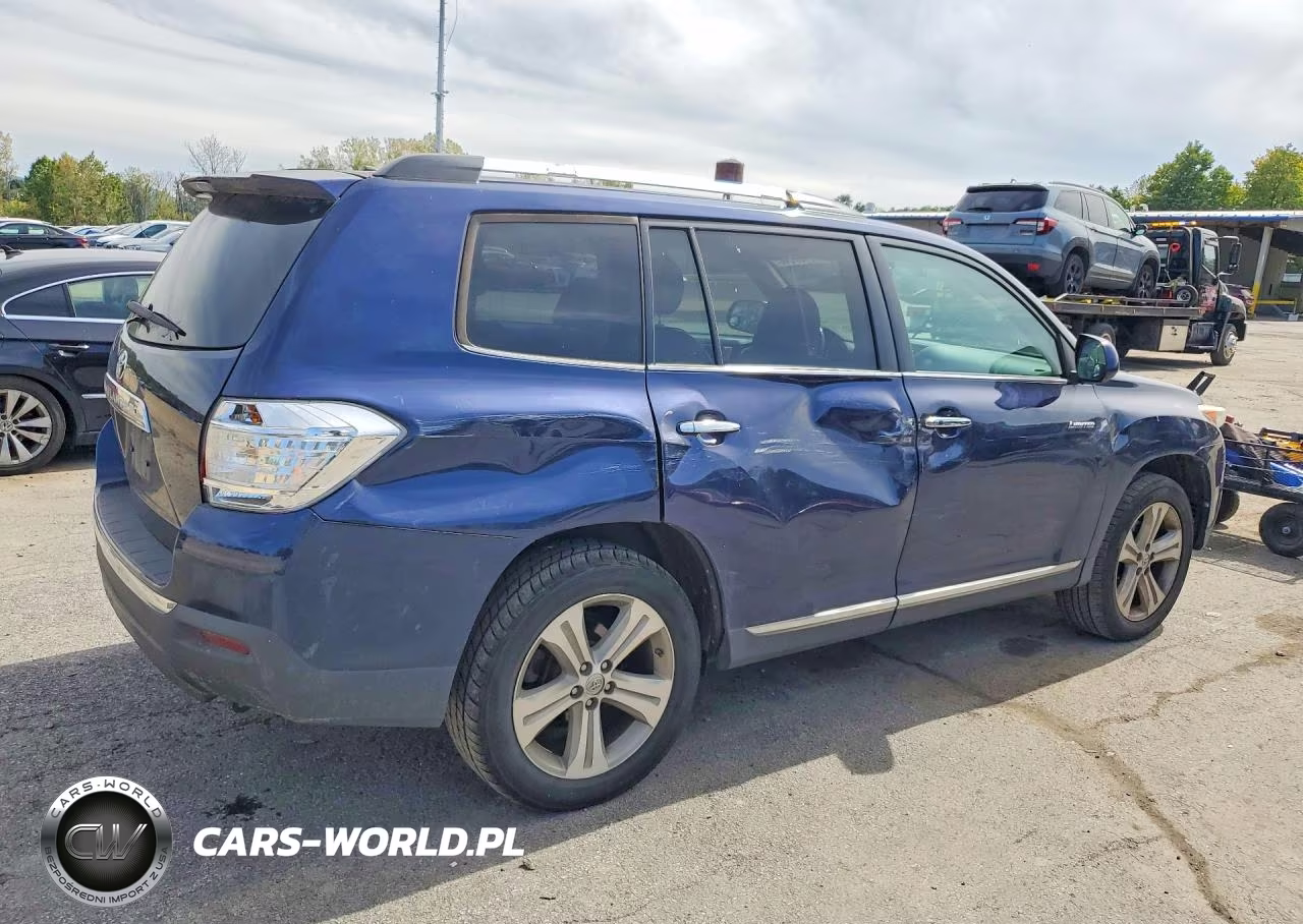 2013 Toyota Highlander Limited VIN:5TDDK3EH7DS268980 - 3