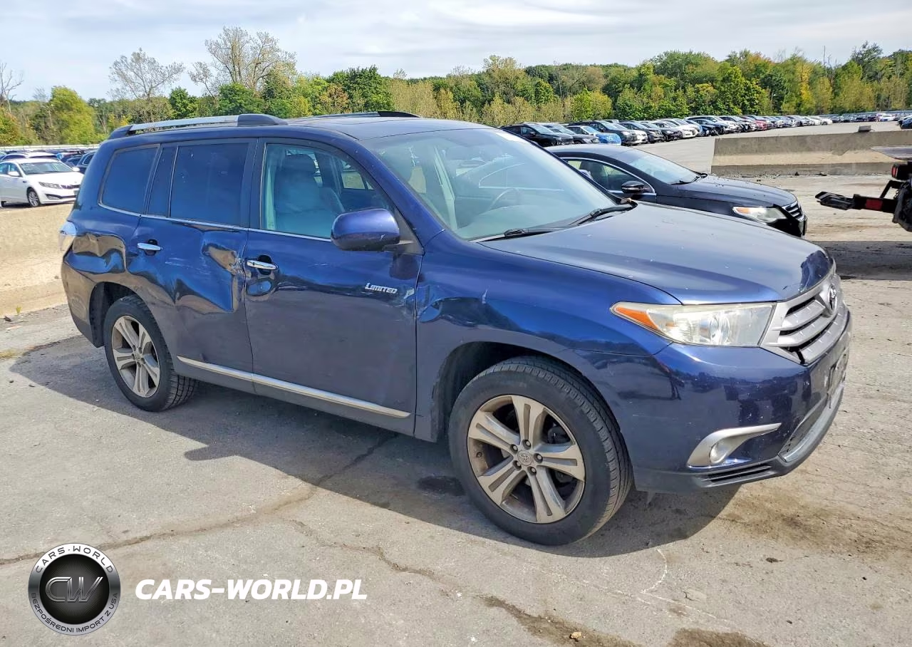 2013 Toyota Highlander Limited VIN:5TDDK3EH7DS268980 - 4