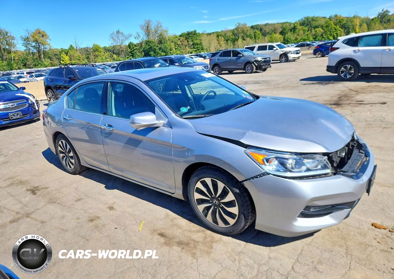 2017 Honda Accord Hybrid Exl VIN:JHMCR6F58HC031577 - 4