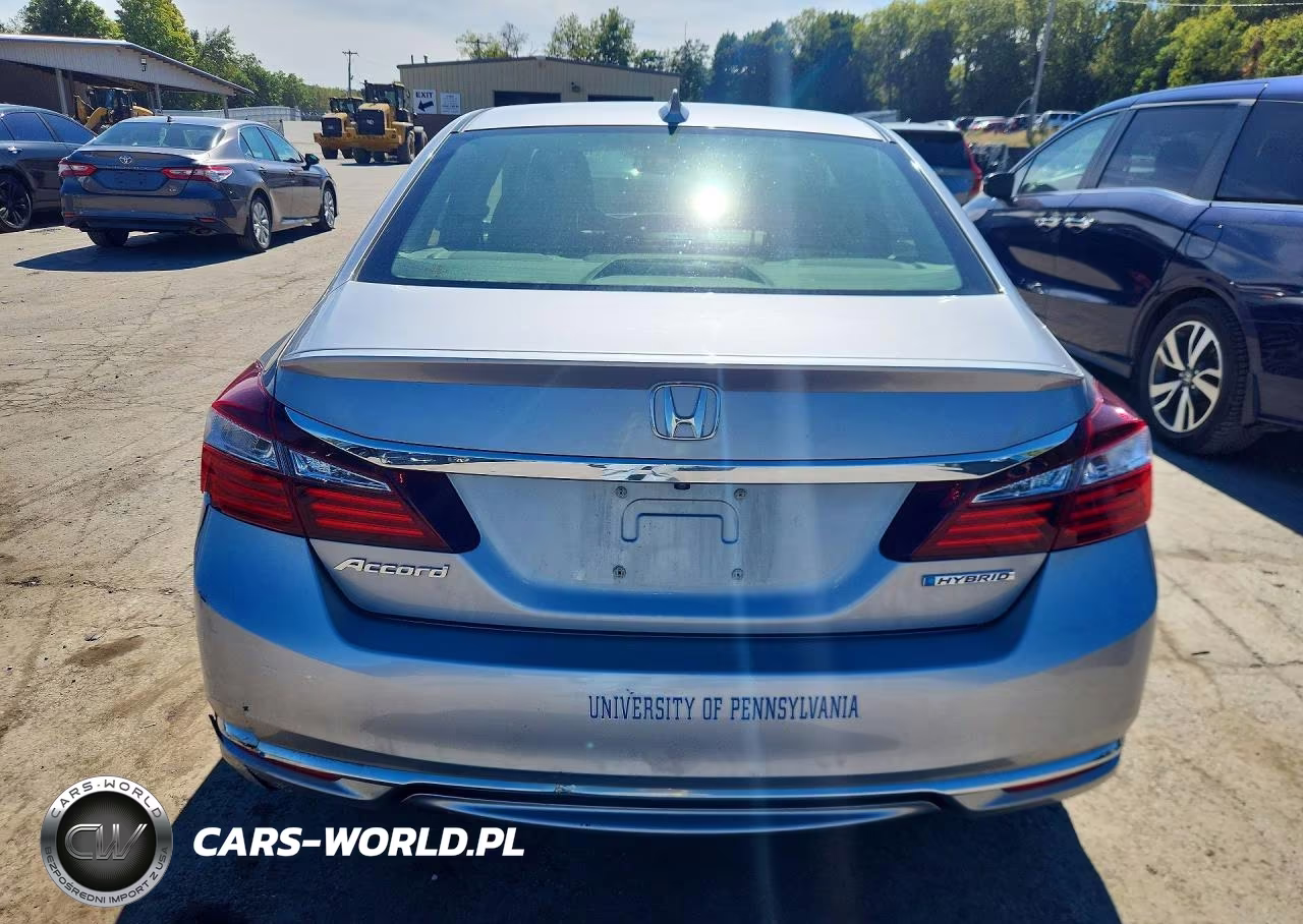 2017 Honda Accord Hybrid Exl VIN:JHMCR6F58HC031577 - 6