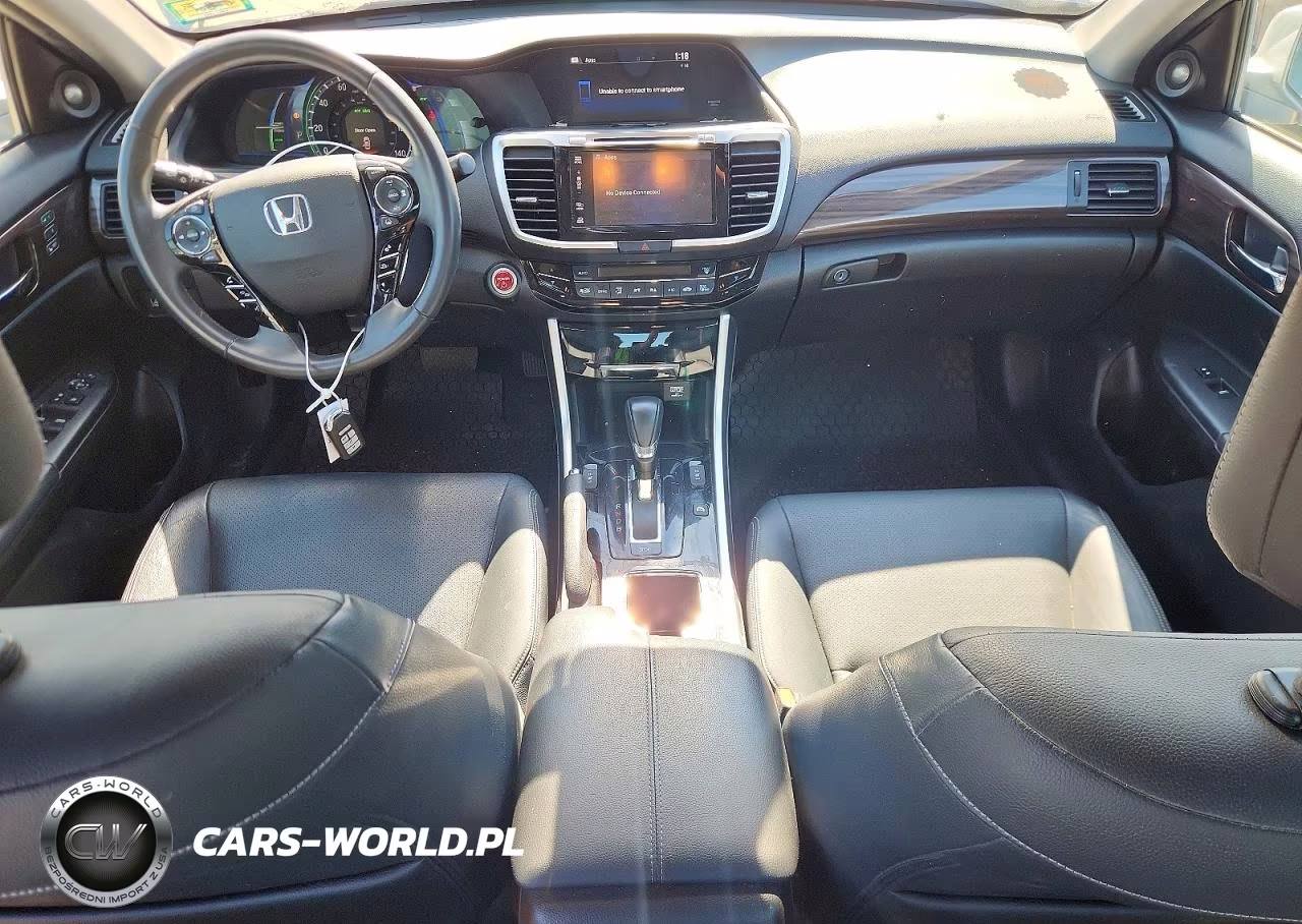 2017 Honda Accord Hybrid Exl VIN:JHMCR6F58HC031577 - 8