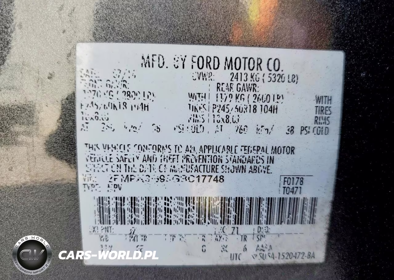 2016 Ford Edge Se VIN:2FMPK3G96GBC17748 - 14