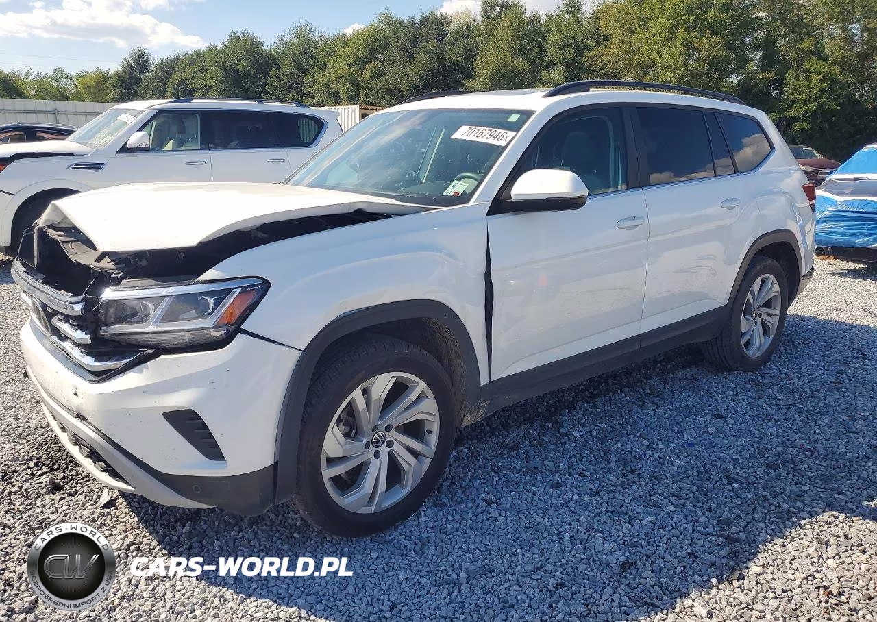 2023 Volkswagen Atlas Se VIN:1V2JR2CA8PC557630 - 1