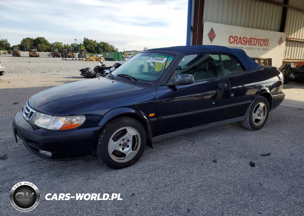 1999 Saab 9-3 S VIN:YS3DD75N6X7055002 - 1