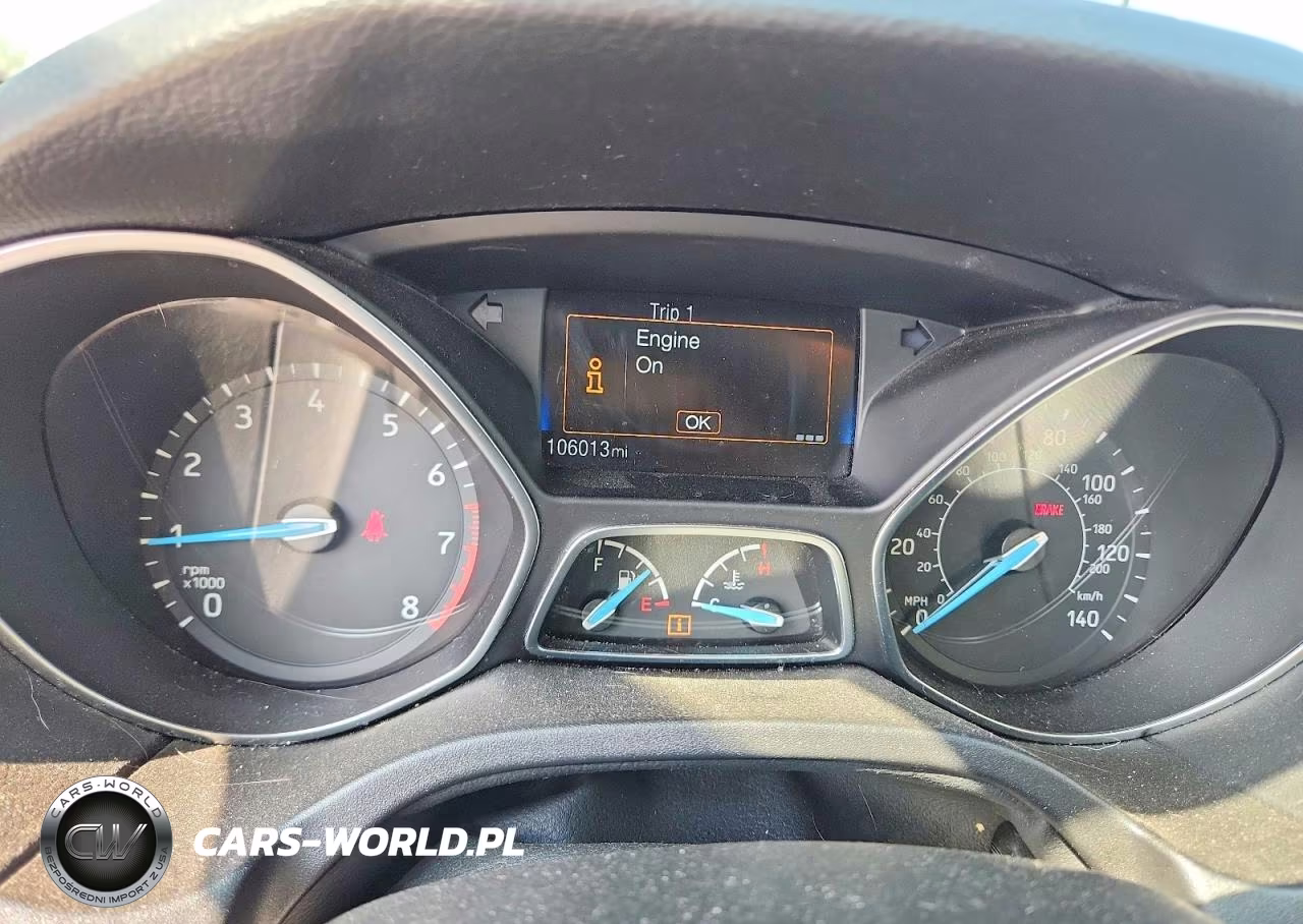 2016 Ford Focus S VIN:1FADP3E26GL356959 - 9