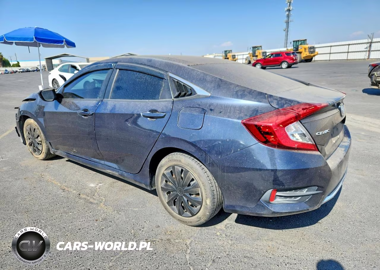 2019 Honda Civic Lx VIN:2HGFC2F6XKH502023 - 2