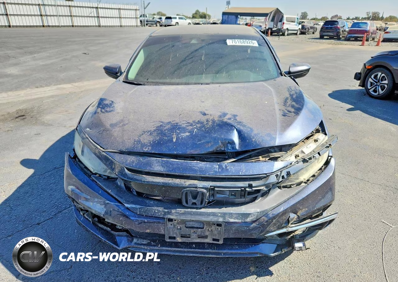 2019 Honda Civic Lx VIN:2HGFC2F6XKH502023 - 5