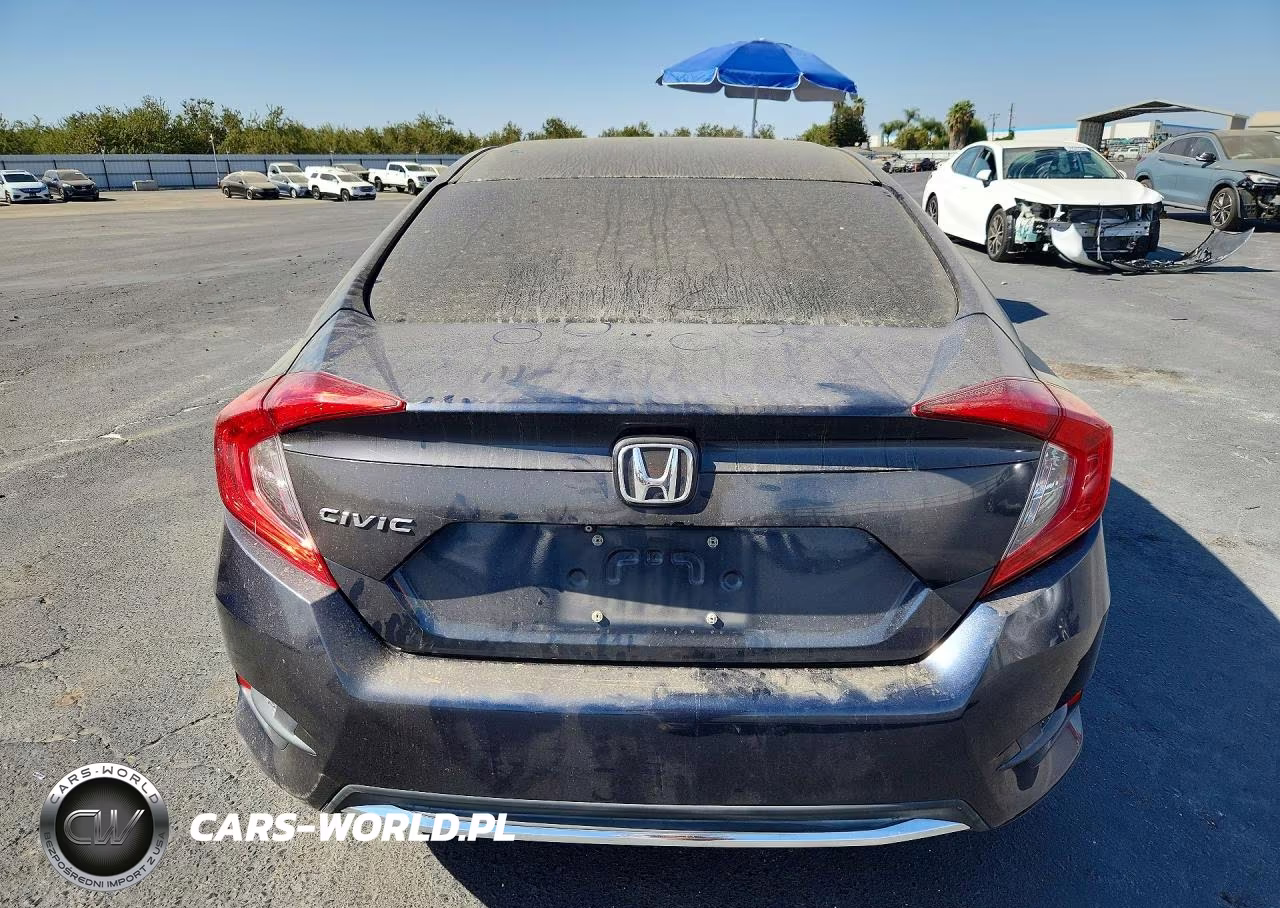 2019 Honda Civic Lx VIN:2HGFC2F6XKH502023 - 6