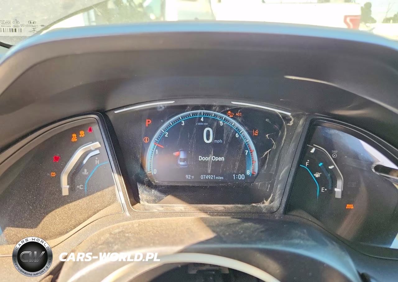 2019 Honda Civic Lx VIN:2HGFC2F6XKH502023 - 9