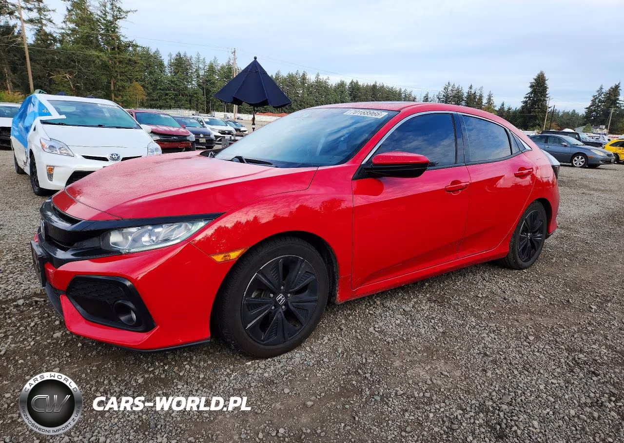 2019 Honda Civic Ex VIN:SHHFK7H65KU424220 - 1