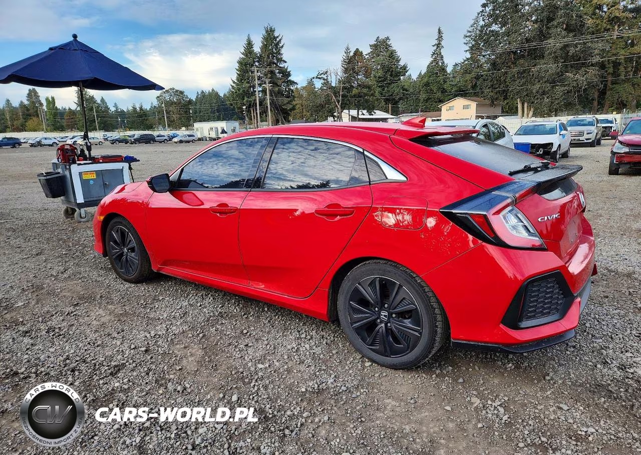 2019 Honda Civic Ex VIN:SHHFK7H65KU424220 - 2