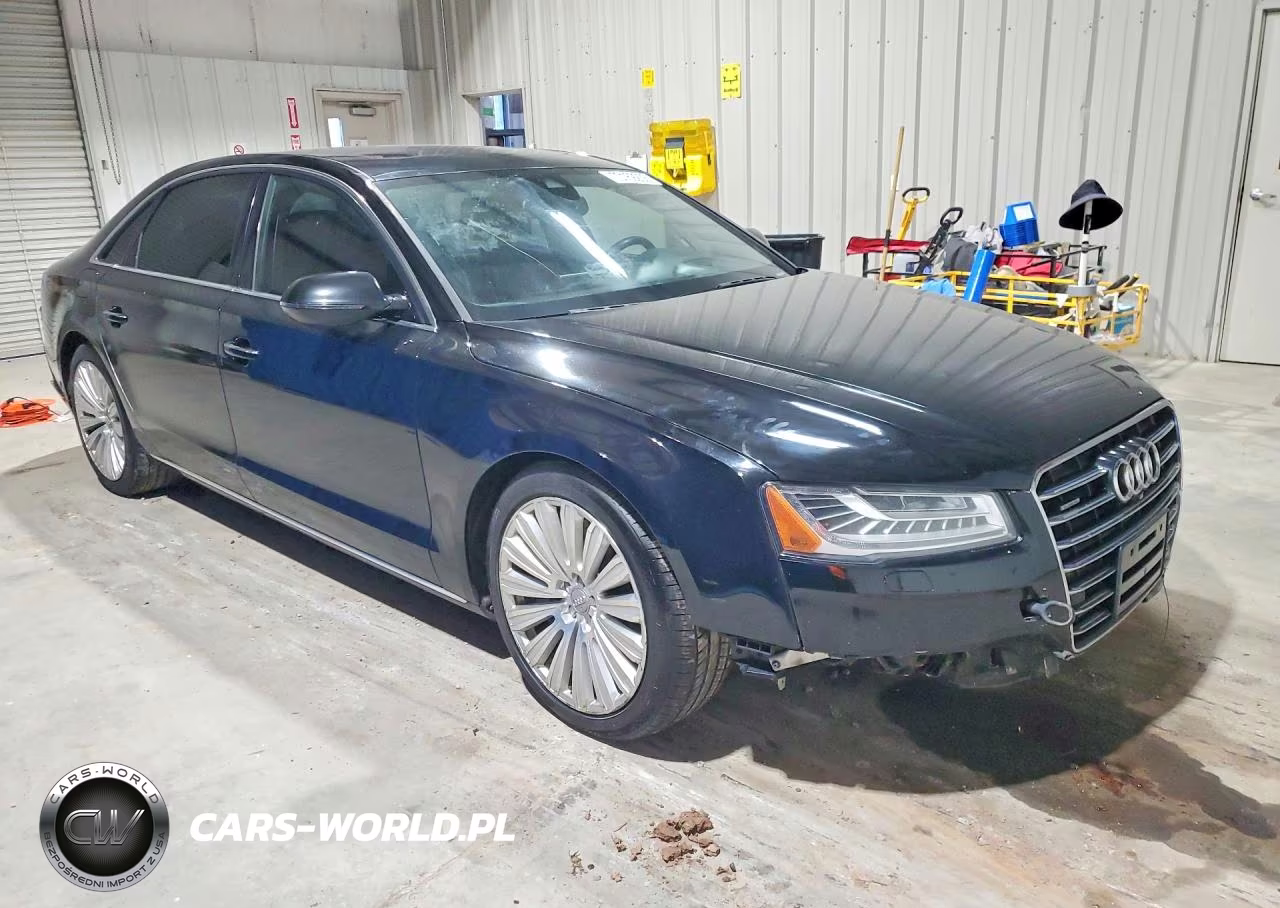 2015 Audi A8 L Quattro VIN:WAU3GAFD4FN013755 - 4