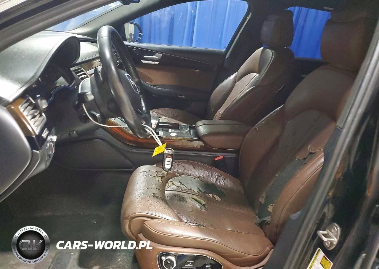 2015 Audi A8 L Quattro VIN:WAU3GAFD4FN013755 - 7