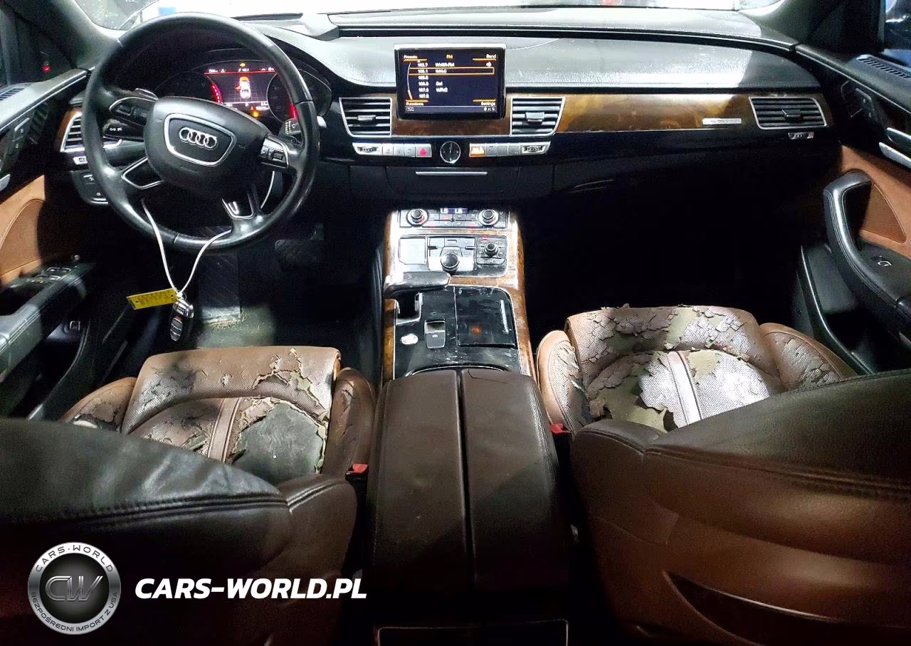 2015 Audi A8 L Quattro VIN:WAU3GAFD4FN013755 - 8
