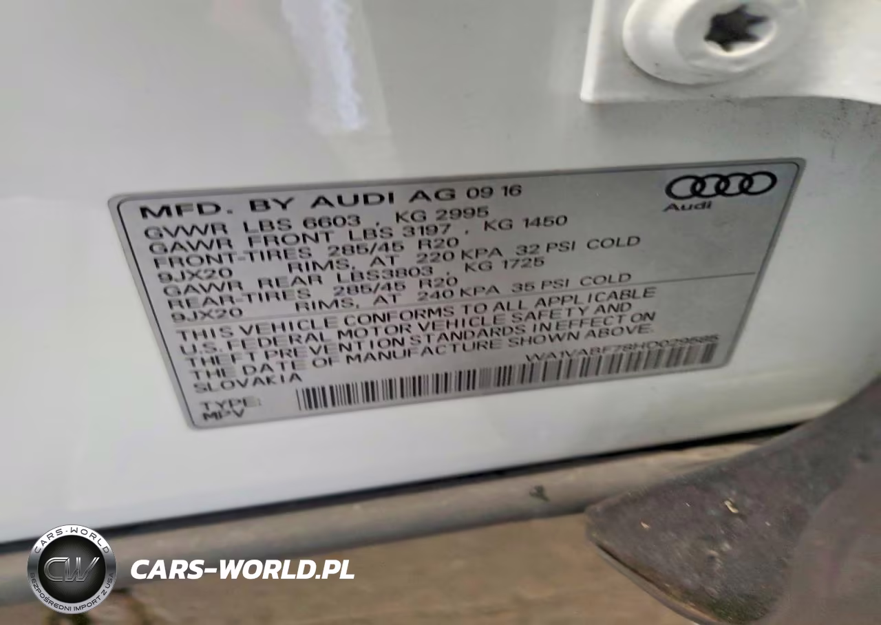 2017 Audi Q7 Prestige VIN:WA1VABF78HD029585 - 13
