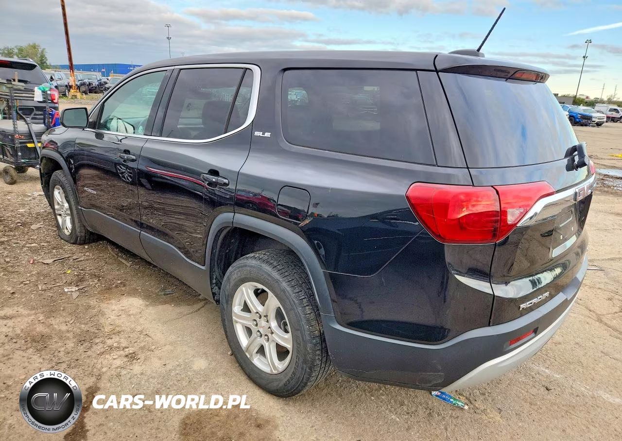 2019 GMC Acadia Sle VIN:1GKKNRLA6KZ203853 - 2