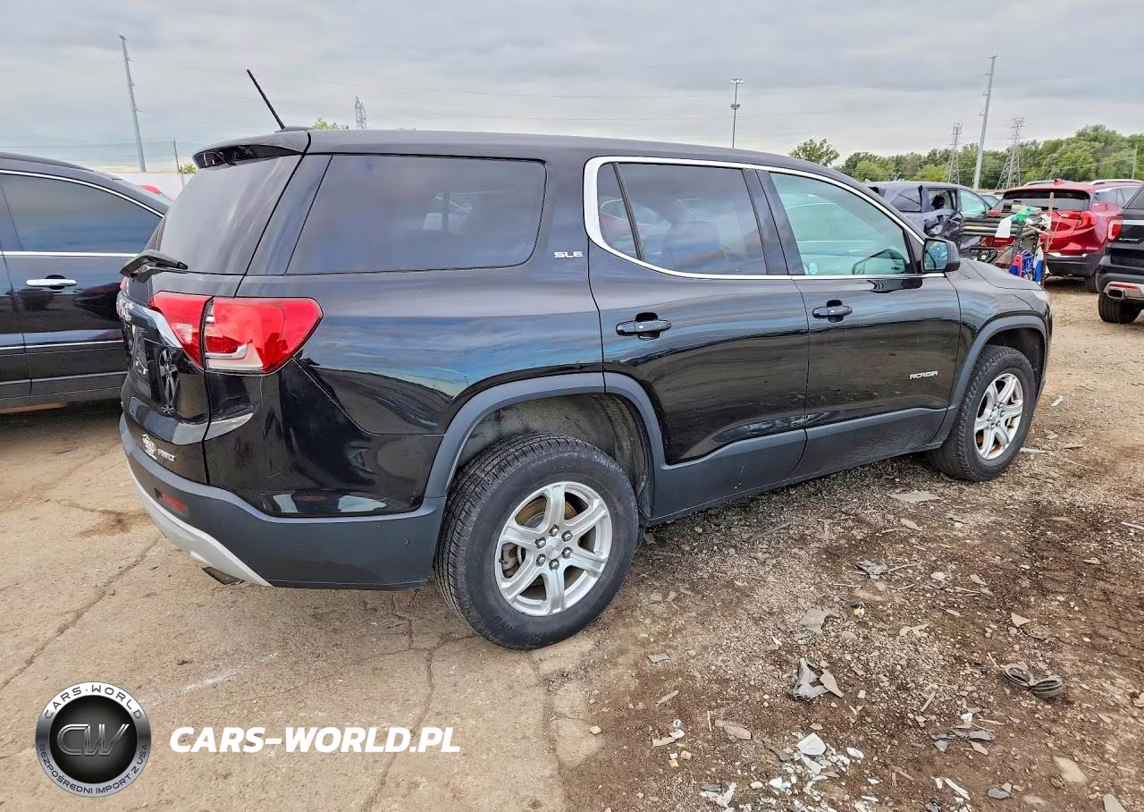 2019 GMC Acadia Sle VIN:1GKKNRLA6KZ203853 - 3