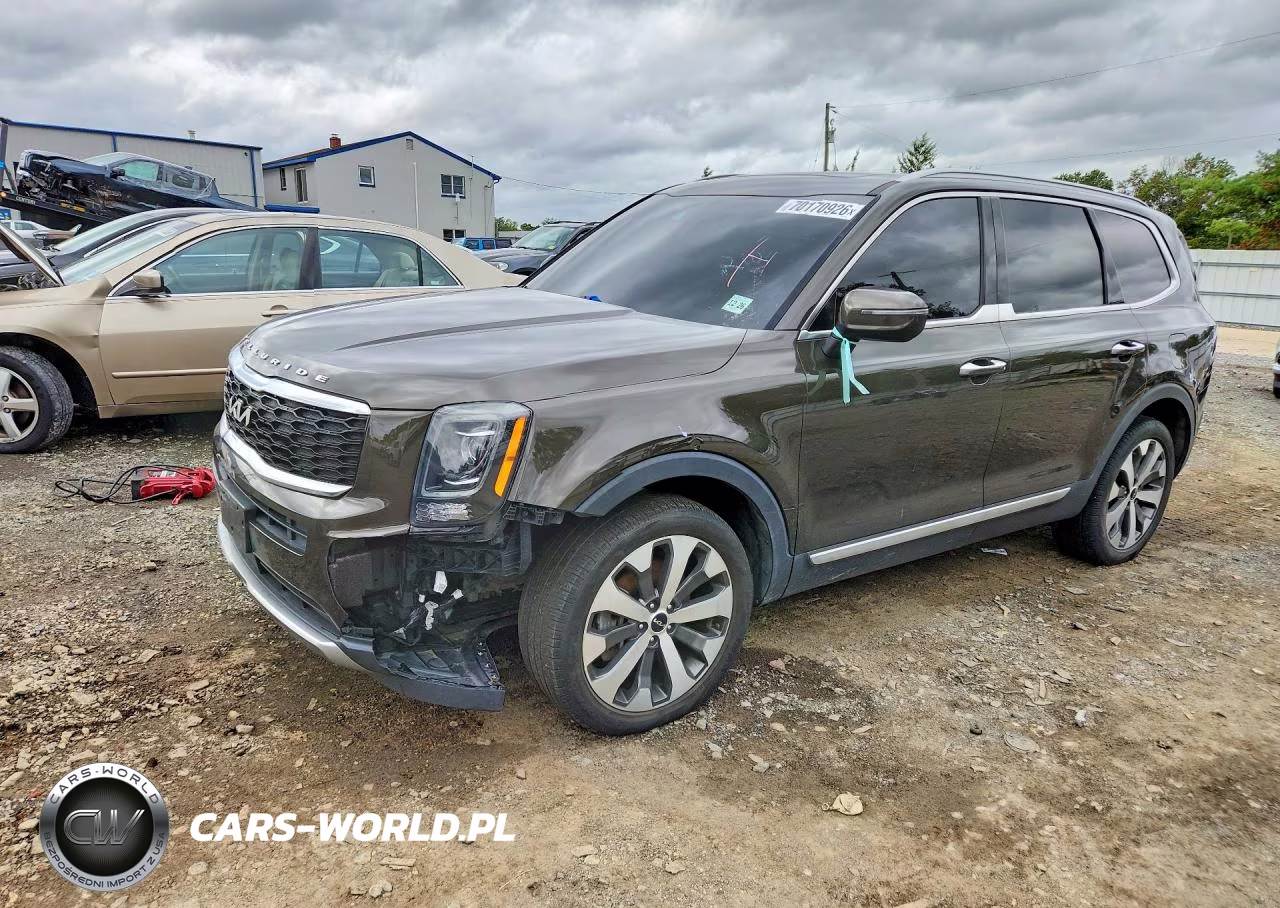 2022 Kia Telluride S VIN:5XYP6DHC8NG244581 - 1