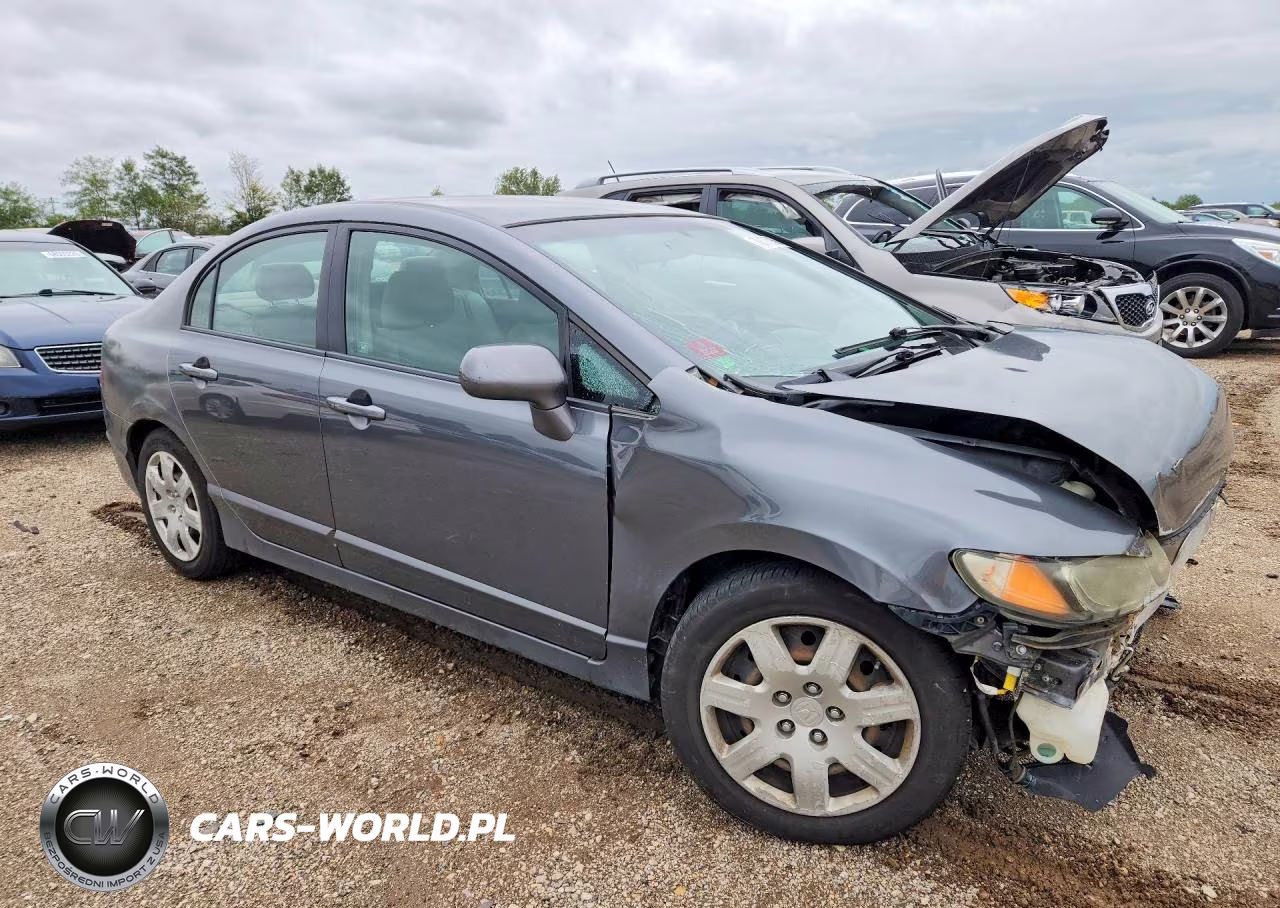 2009 Honda Civic Lx VIN:2HGFA16509H310739 - 4