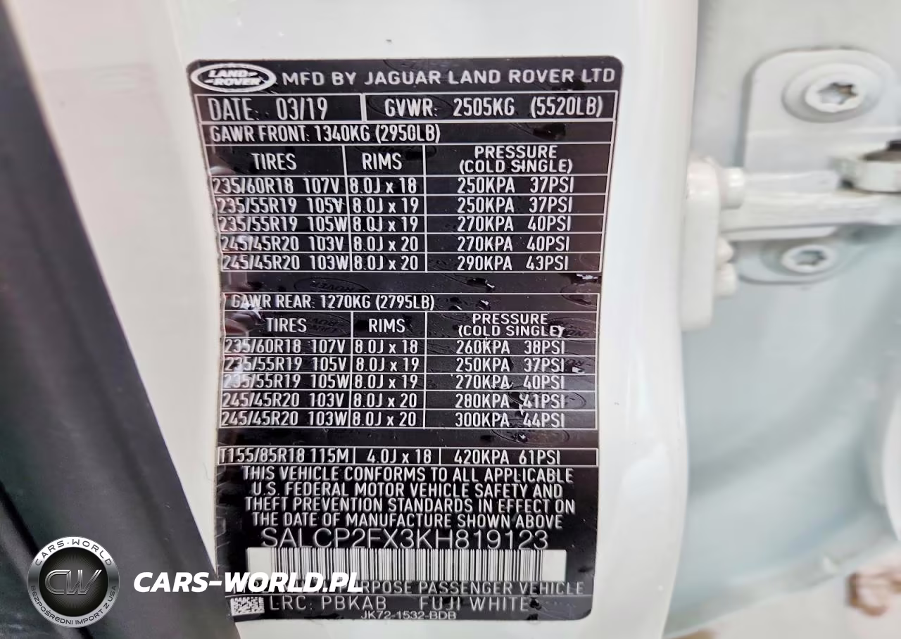 2019 Land Rover Discovery Sport Se VIN:SALCP2FX3KH819123 - 13