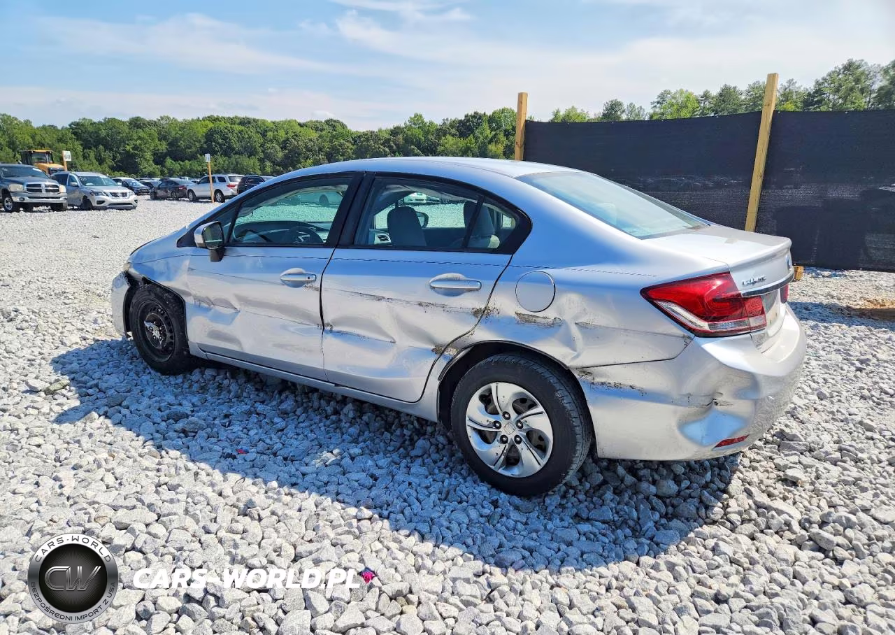 2015 Honda Civic Lx VIN:19XFB2F5XFE088459 - 2