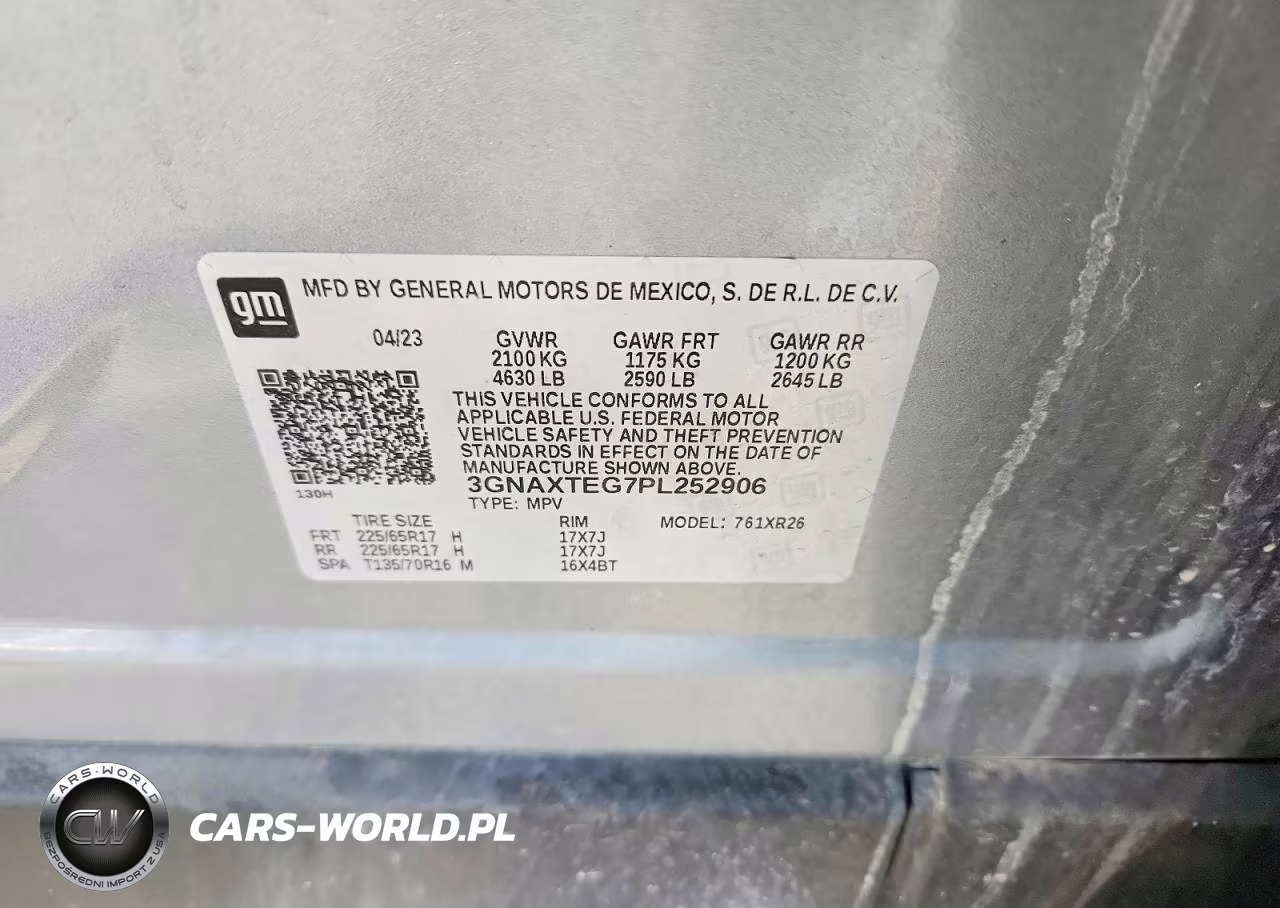 2023 Chevrolet Equinox Lt VIN:3GNAXTEG7PL252906 - 13