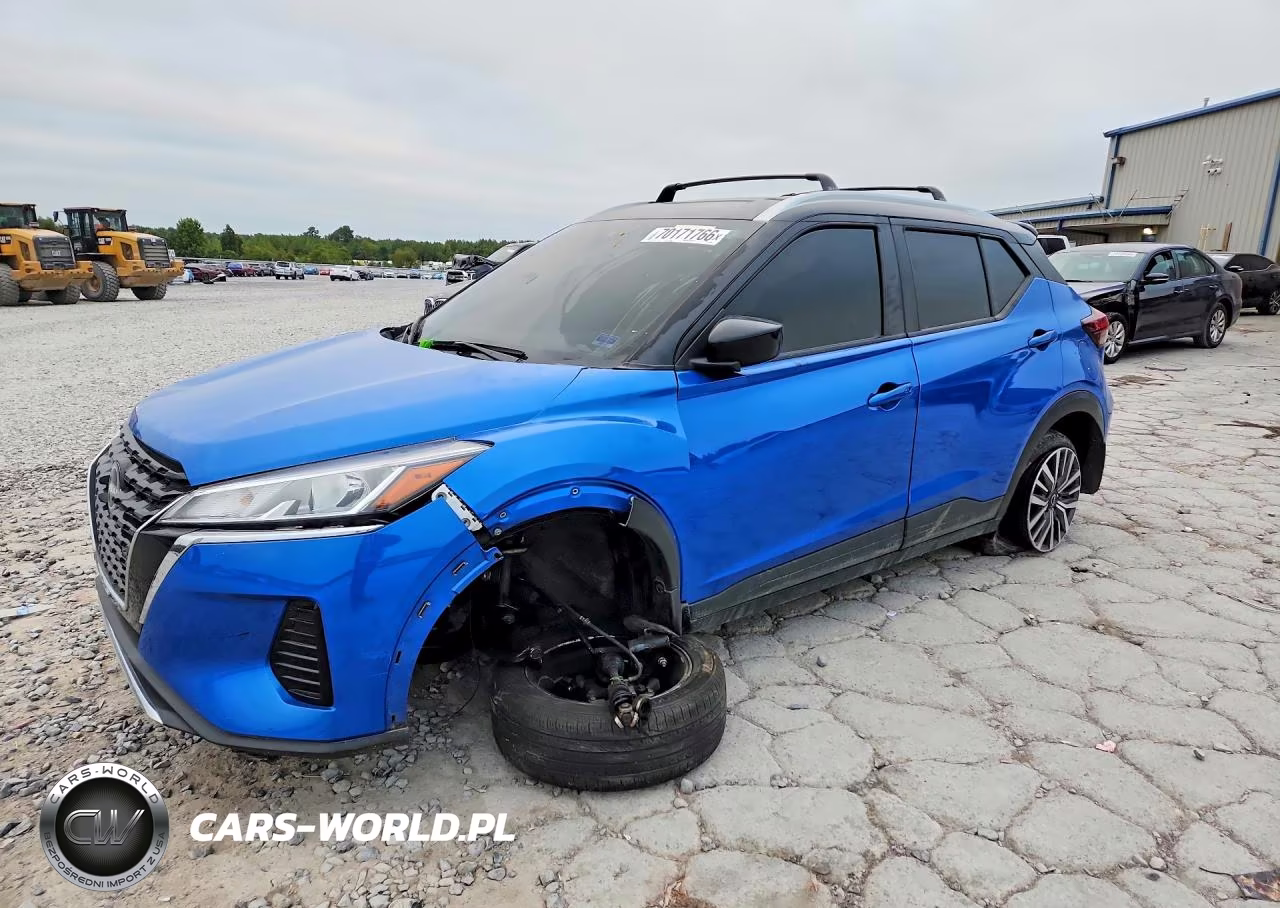 2022 Nissan Kicks Sv VIN:3N1CP5CV4NL488363 - 1