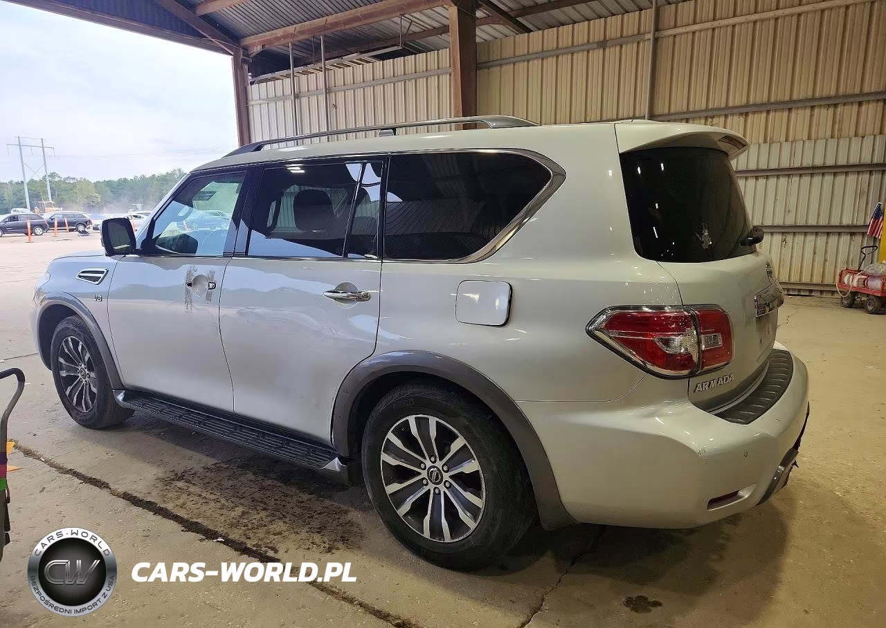 2019 Nissan Armada Sl VIN:JN8AY2ND2KX009852 - 2