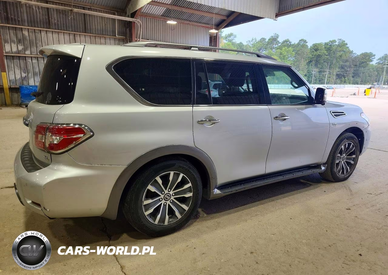 2019 Nissan Armada Sl VIN:JN8AY2ND2KX009852 - 3