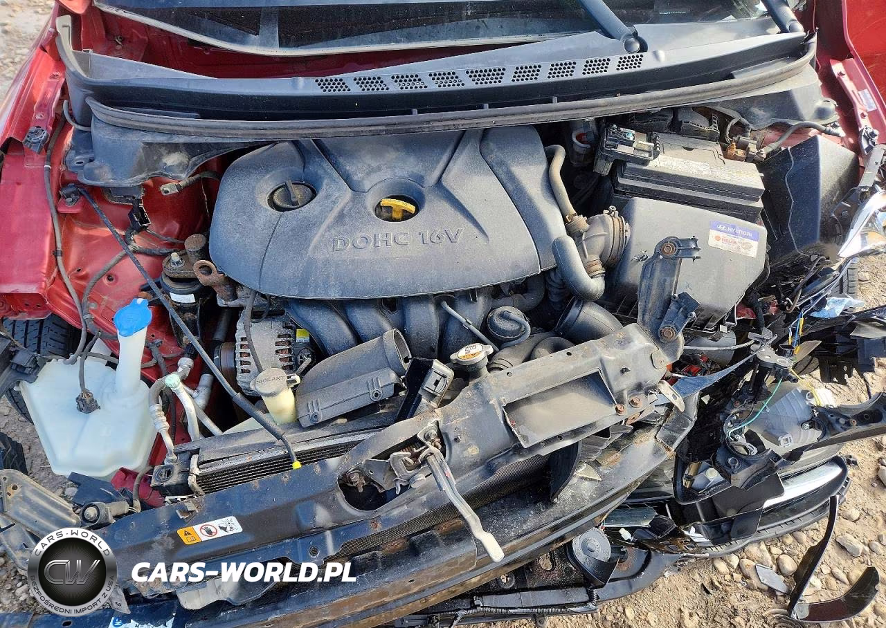 2013 Hyundai Elantra Gls VIN:KMHDH4AE1DU730988 - 11